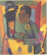 Ernst Ludwig Kirchner The painter - selfportrait oil painting reproduction